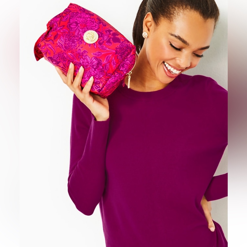 Lilly Pulitzer, BEAUTIFUL Pippa Pouch, New, Stunning Colors, Perfect Lil… - Picture 8 of 8